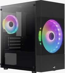 Aerocool Atomic Lite-G-BK-v1 цена и информация | Корпуса | 220.lv