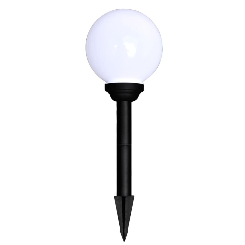vidaXL Āra lampas, 6 gab., LED, 20 cm, ar zemes mietiņiem cena un informācija | Āra apgaismojums | 220.lv