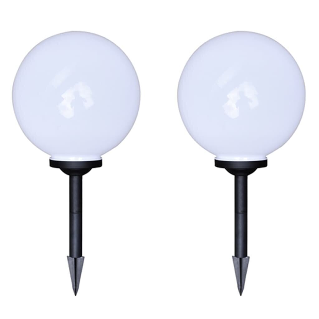 vidaXL Āra lampas, 4 gab., LED, 30 cm, ar zemes mietiņiem cena un informācija | Āra apgaismojums | 220.lv