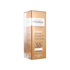 Daudzfunkcionāls, no saules aizsargājošs sejas šķidrums Filorga UV-Bronze SPF 50, 40 ml цена и информация | Кремы от загара | 220.lv