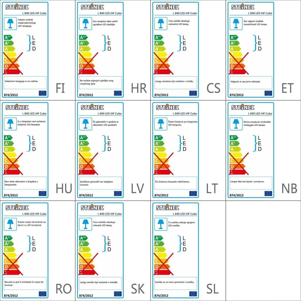 Steinel dārza sensora lampa L 840 LED IHF, antracītpelēka, 055530 cena un informācija | Āra apgaismojums | 220.lv