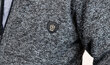 Vīriešu džemperis ar rāvējslēdzēju Mostom 1666, pelēks cena un informācija | Vīriešu džemperi | 220.lv