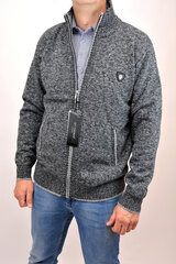 Свитер мужской на молнии Mostom 1667, серый цена и информация | Мужские свитера | 220.lv