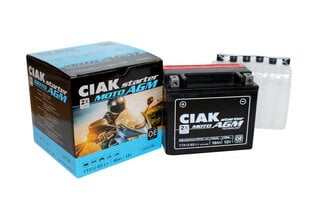 Akumulators CIAK YTX12-BS 10Ah 12V cena un informācija | Moto akumulatori | 220.lv
