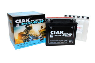 Akumulators CIAK YTX20L-BS 18Ah 12V cena un informācija | Moto akumulatori | 220.lv