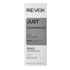 Barojošs sejas serums Revox Just Niacinamide Just 10%, 30 ml цена и информация | Сыворотки для лица, масла | 220.lv