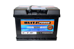 Аккумулятор BLITZ 55Ач 12В цена и информация | Аккумуляторы | 220.lv