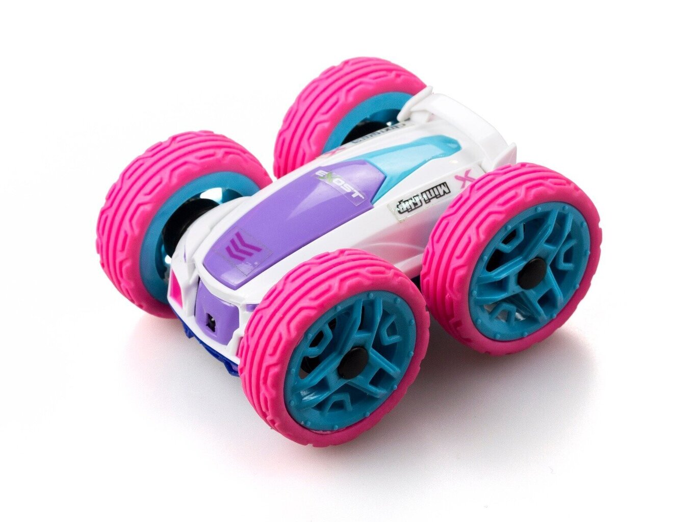 Bērnu automašīna ar tālvadības pulti Silverlit Exost 360 Mini Flip, rozā cena un informācija | Rotaļlietas zēniem | 220.lv