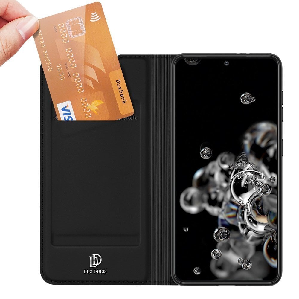 Telefona maciņš Dux Ducis Skin Pro, piemērots Samsung Galaxy S21, melns цена и информация | Telefonu vāciņi, maciņi | 220.lv