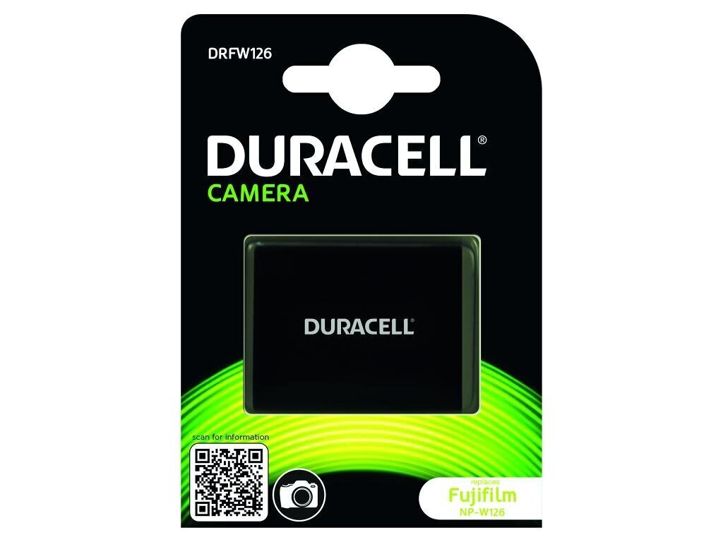 Baterija Duracell DRFW126 / FujiFilm (NP-W126) cena un informācija | Baterijas | 220.lv