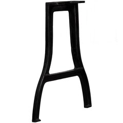 VidaXL virtuves galda kājas, 2 gab., A forma, čuguns цена и информация | Ножки для мебели | 220.lv