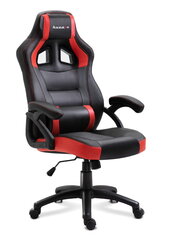 Spēļu krēsls Huzaro Force 4.2, melns/sarkans cena un informācija | Biroja krēsli | 220.lv