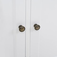 VidaXL kumode ar 3 durvīm, 105x35x77,5 cm, MDF un priedes koks цена и информация | Комоды | 220.lv
