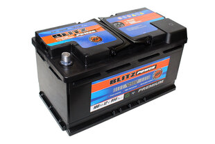 Аккумулятор BLITZ 100Ач 12В, левый цена и информация | Мото аккумуляторы | 220.lv
