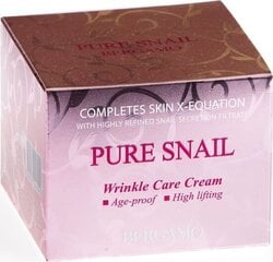 Крем для лица с муцином улитки антивозрастной Bergamo Pure Snail Wrinkle Care Cream 50 гр. цена и информация | Кремы для лица | 220.lv