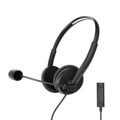 Energy Sistem Headset Office 2+ Black 452026  цена и информация | Наушники | 220.lv