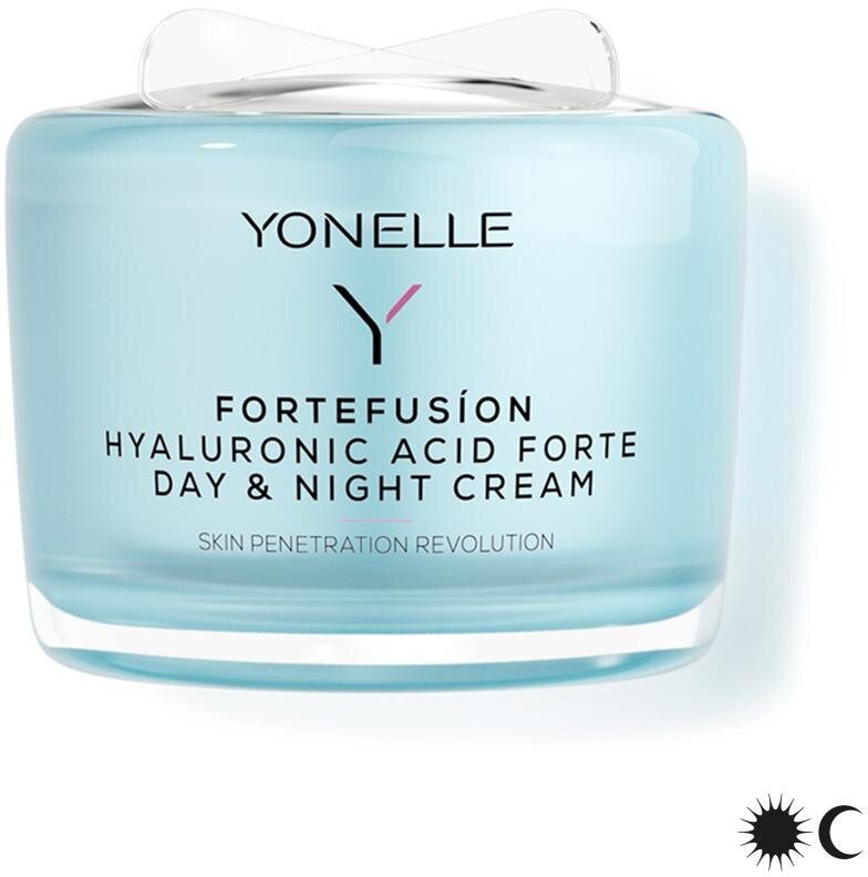 Mitrinošs sejas krēms Yonelle Fortefusion Hyaluronic Acid Forte Day & Night Cream, 55 ml цена и информация | Sejas krēmi | 220.lv