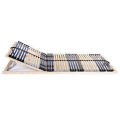vidaXL gultas redeles, 2 gab., ar 42 līstītēm, 7 zonas, 70x200 cm цена и информация | Решетки для кроватей | 220.lv