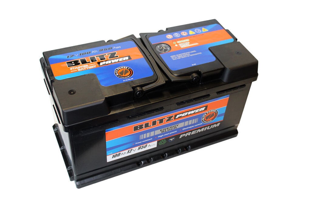 Akumulators BLITZ 100Ah 12V cena un informācija | Akumulatori | 220.lv