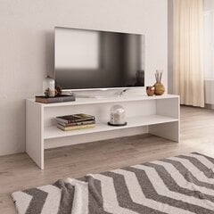 vidaXL TV skapītis, 120x40x40 cm, balts, skaidu plāksne cena un informācija | TV galdiņi | 220.lv