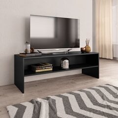 vidaXL TV skapītis, 120x40x40 cm, melns, skaidu plāksne cena un informācija | TV galdiņi | 220.lv