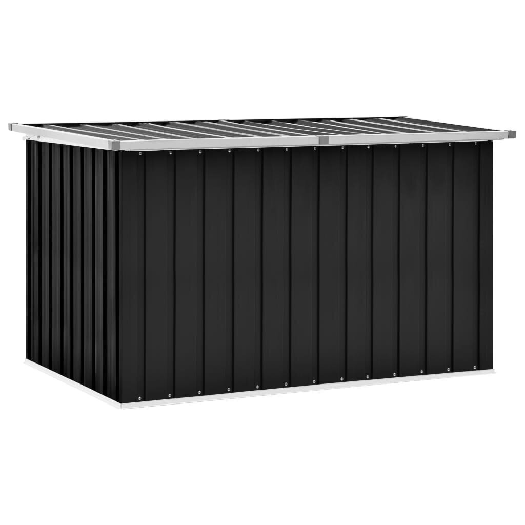 vidaXL dārza uzglabāšanas kaste, antracītpelēka, 149x99x93 cm cena un informācija | Komposta kastes un āra konteineri | 220.lv