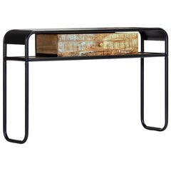 VidaXL konsoles galdiņš, 118x30x75 cm, pārstrādāts masīvkoks cena un informācija | Žurnālgaldiņi | 220.lv