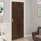 vidaXL durvju līmplēves, 4 gab., 210x90 cm, tumša ozolkoka krāsa, PVC cena un informācija | Līmplēves | 220.lv
