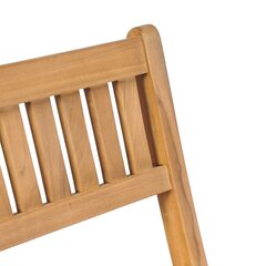 Уличные барные стулья VidaXL, коричневые цена и информация | Садовые стулья, кресла, пуфы | 220.lv