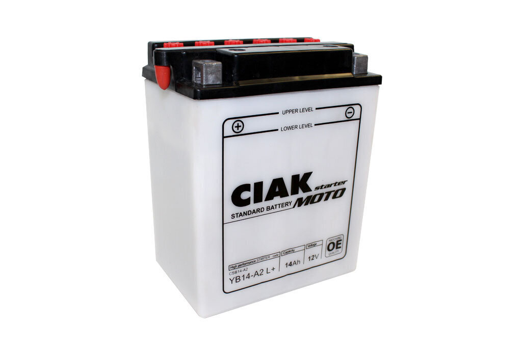 Akumulators CIAK YB14-A2 14Ah 12V цена и информация | Moto akumulatori | 220.lv