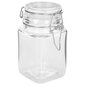 vidaXL stikla burciņas ar slēdzamu vāku, 12 gab., 260 ml cena un informācija | Trauki un piederumi konservēšanai | 220.lv
