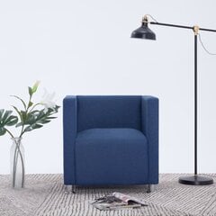 Тканевое кресло, 67x59x77 см, синее цена и информация | Кресла в гостиную | 220.lv