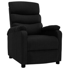 Откидное кресло, черное цена и информация | Кресла в гостиную | 220.lv