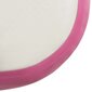 vidaXL piepūšams vingrošanas paklājs ar pumpi, 400x100x15 cm, rozā PVC цена и информация | Vingrošanas paklāji | 220.lv