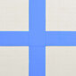 vidaXL piepūšams vingrošanas paklājs ar pumpi, 400x100x15 cm, zils PVC cena un informācija | Vingrošanas paklāji | 220.lv