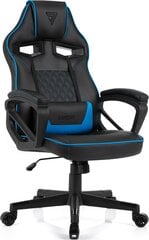 Spēļu krēsls Sense7 Knight, melns/zils cena un informācija | Biroja krēsli | 220.lv
