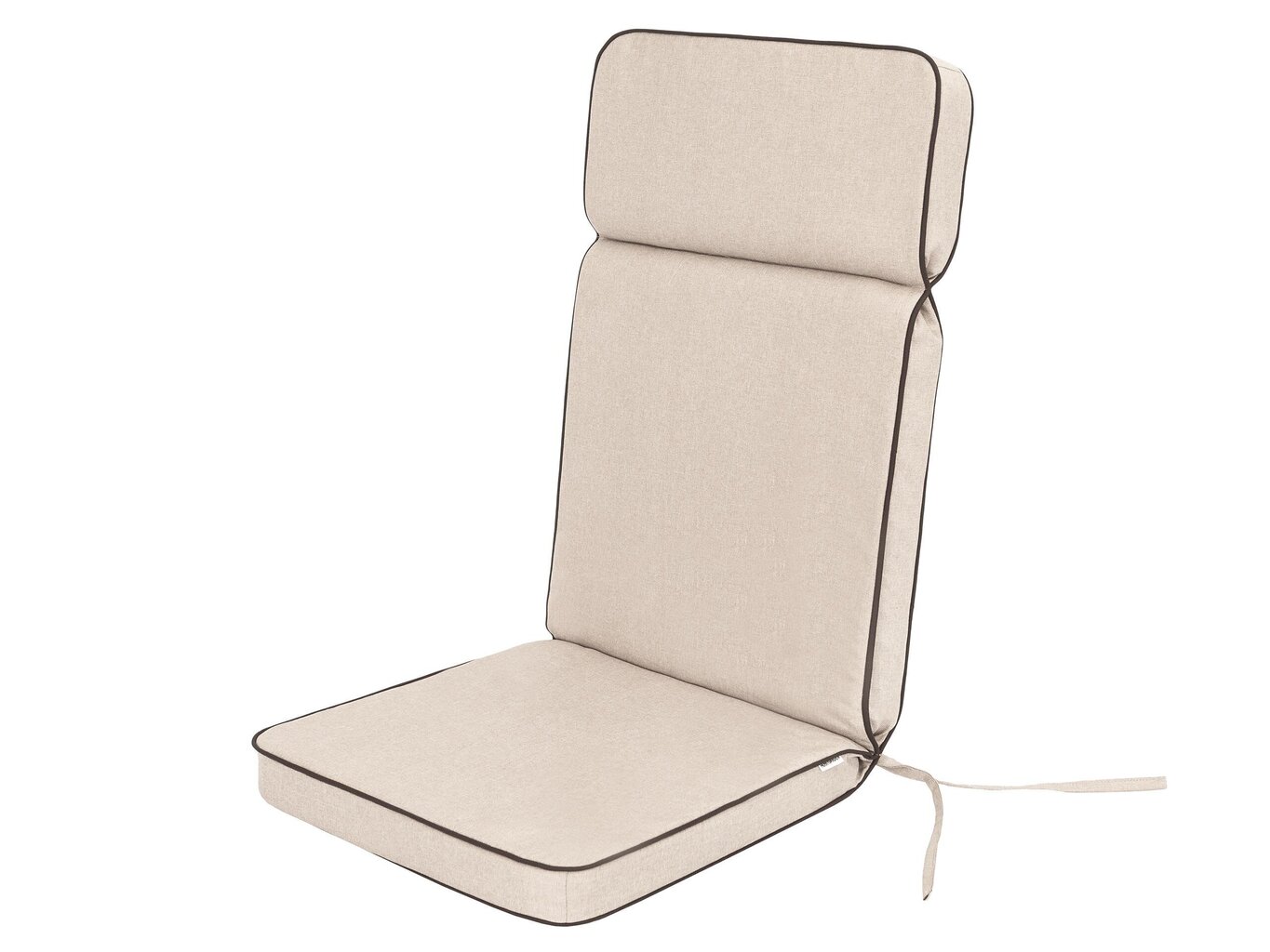 Spilvens krēslam Hobbygarden Eliza, smilškrāsas cena un informācija | Krēslu paliktņi | 220.lv