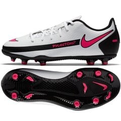 Futbola apavi Nike Phantom GT Club FG / MG Jr CK8479-160, balti cena un informācija | Futbola apavi | 220.lv