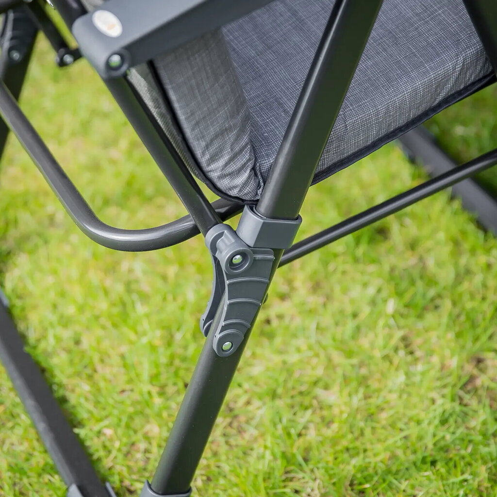 Saliekams krēsls-zvilnis Patio Galaxy Plus H024-07PB, pelēks cena un informācija | Dārza krēsli | 220.lv