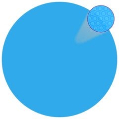 vidaXL baseina pārklājs, 527 cm, PE, zils cena un informācija | Baseinu piederumi | 220.lv