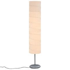 vidaXL grīdas lampa ar statīvu, 121 cm, balta, E27 цена и информация | Торшеры | 220.lv