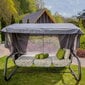 Paplašināmas šūpoles ar galdiņiem Venezia Lux G038-12LB, dažādu krāsu cena un informācija | Dārza šūpoles | 220.lv