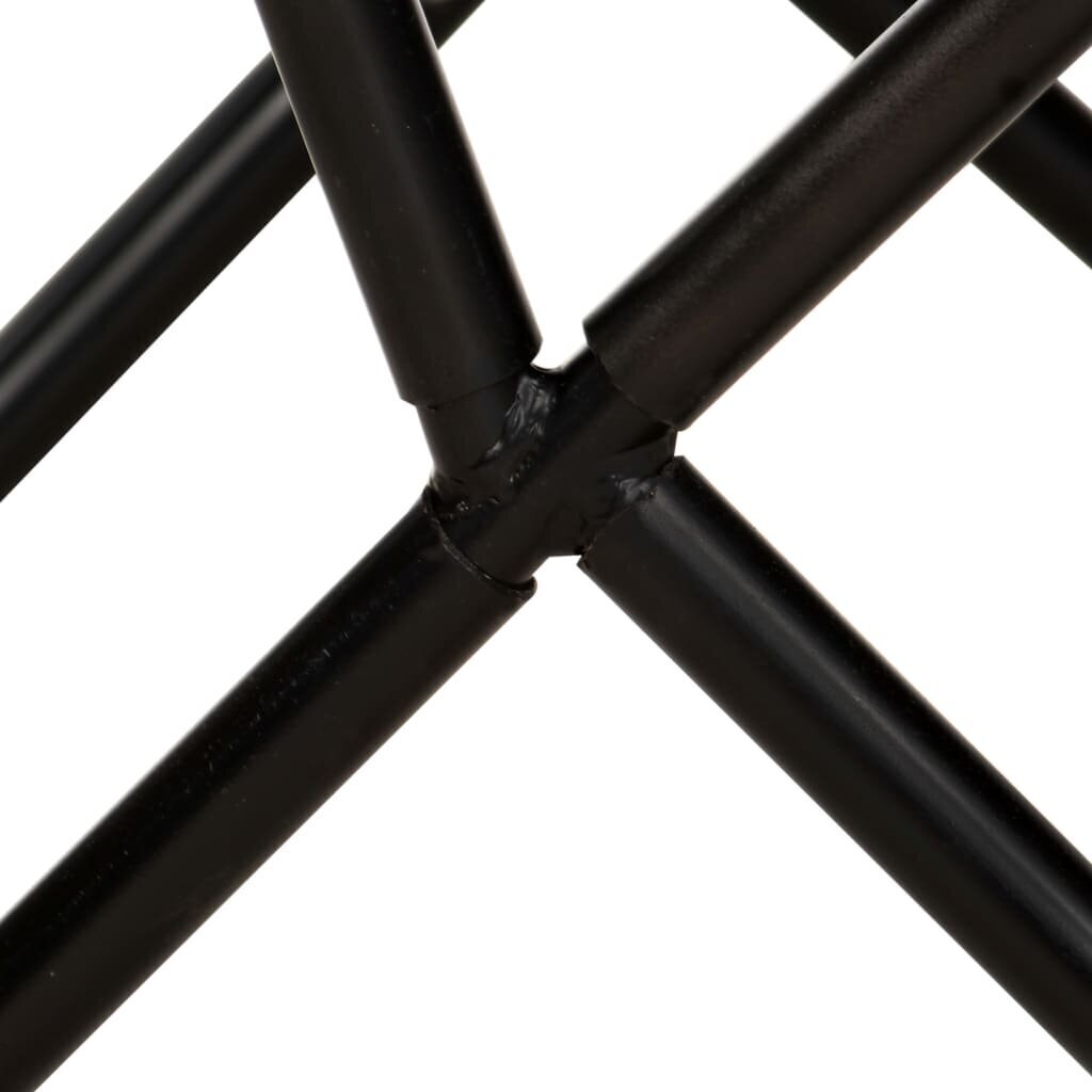 vidaXL tauriņa formas krēsls, apdrukāts audums cena un informācija | Atpūtas krēsli | 220.lv
