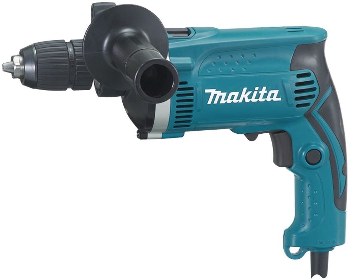 Makita HP1631K drill Keyless 3200 RPM 1.9 kg cena un informācija | Skrūvgrieži, urbjmašīnas | 220.lv