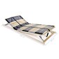 vidaXL gultas redeles, 2 gab., ar 42 līstītēm, 7 zonas, 80x200 cm cena un informācija | Gultas restes | 220.lv