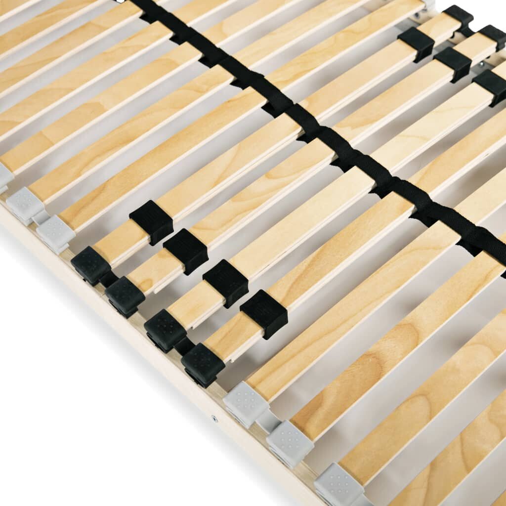 vidaXL gultas redeles, 2 gab. ar 28 līstītēm, 7 zonas, 90x200 cm цена и информация | Gultas restes | 220.lv