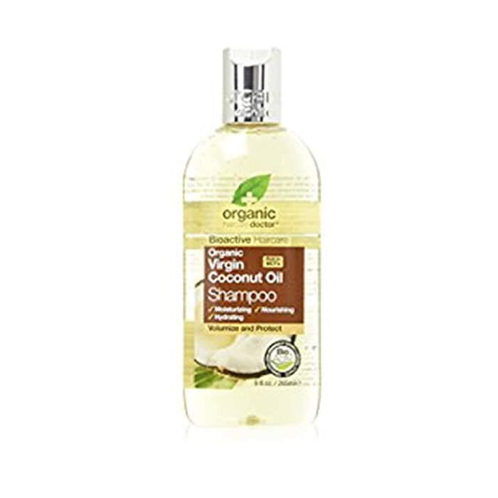 Dr. Organic Kokosriekstu eļļas šampūns 265 ml цена и информация | Šampūni | 220.lv