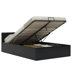 Каркас кровати с LED лентой, 120x200 см, искусственная кожа цена и информация | Кровати | 220.lv