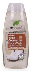 Dr. Organic Kokosriekstu eļļas dušas želeja 250 ml cena un informācija | Dušas želejas, eļļas | 220.lv