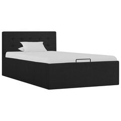 Каркас кровати с ящиком для хранения, 90x200 см, серый цена и информация | Кровати | 220.lv